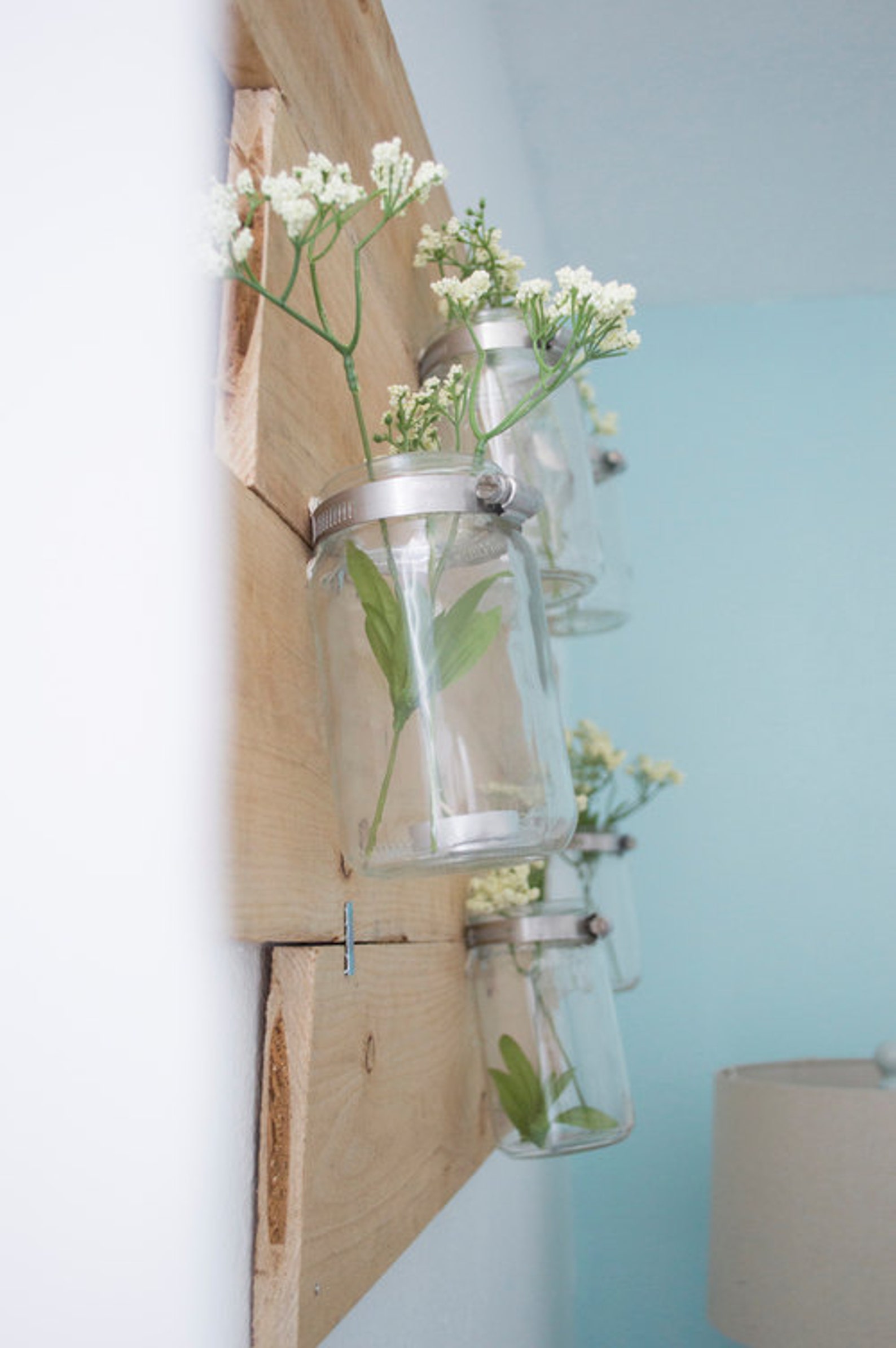 Mason Jar Wood Wall Decor Etsy