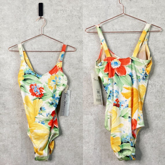 Vintage 1970s Esther Williams Swimwear Swimsuit //