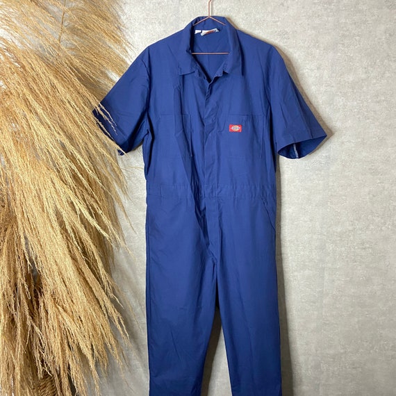 Vintage Dickies Navy Blue Short Sleeve Utility Wor
