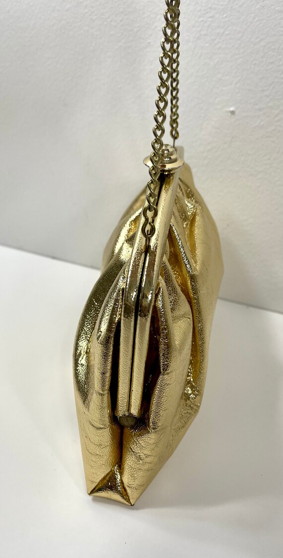 Gold purse, Formal purse, Vintage purse, Evening … - image 10