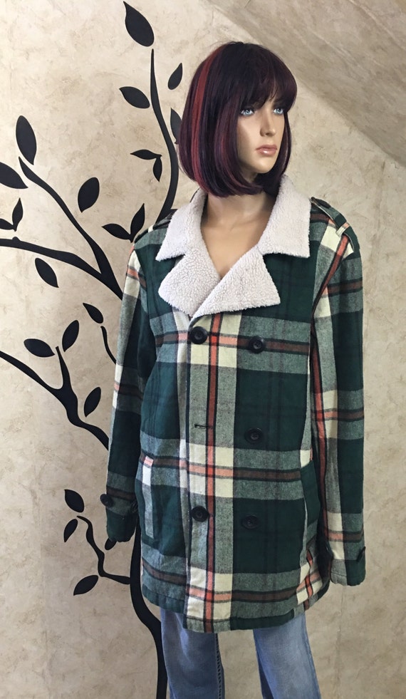 Plaid flannel, Insulated flannel, Warm flannel, G… - image 2