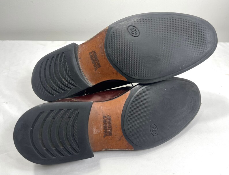Zapatos con cordones para hombre, mocasines de cuero, mocasines marrones, zapatos de cuero para hombre, zapatos de talla 10 1/2, desliza los zapatos, imagen 6