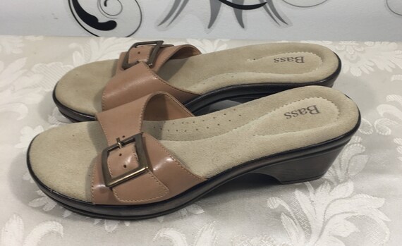 Bass sandals, Leather sandals, Brown sandals, Siz… - image 3