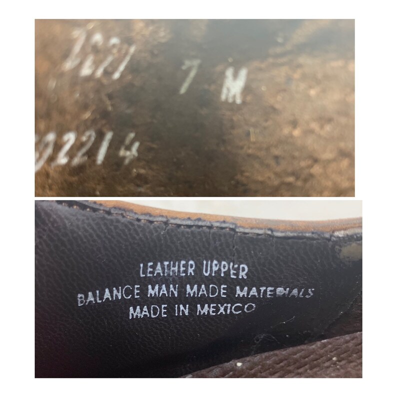 Women/'s slide on shoes Women/'s western shoes Women/'s leather Dingo shoes Women/'s size 7 shoes Brown leather shoes,Cowgirl shoes