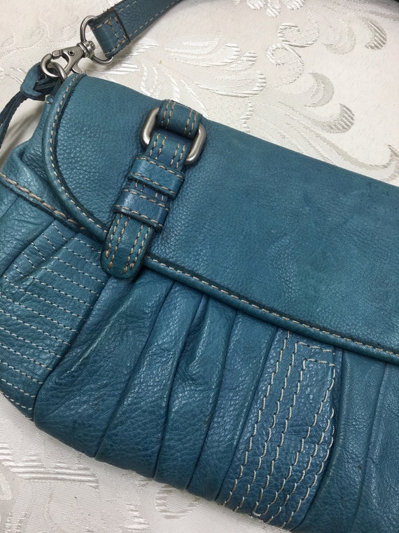 Fossil Handbag Teal Fossil Purse 