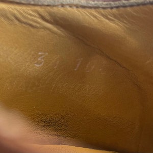 Zapatos con cordones para hombre, mocasines de cuero, mocasines marrones, zapatos de cuero para hombre, zapatos de talla 10 1/2, desliza los zapatos, imagen 9