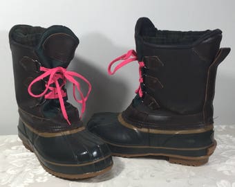 Women's boots, Winter boots, Insulated boots, Waterproof boots, Size 6 boots, Womens warm boots, Womens winter boots