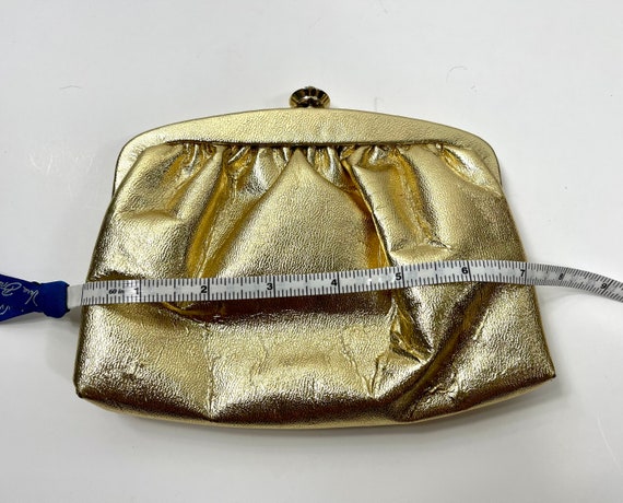 Gold purse, Formal purse, Vintage purse, Evening … - image 7