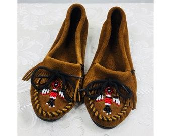 Women's Moccasin’s, Leather shoes, Brown leather moccasin’s, Slip on shoes, Slide on shoes, Stylish shoes, Indian style shoes