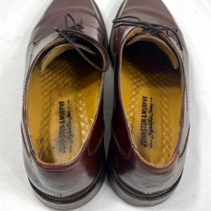 Zapatos con cordones para hombre, mocasines de cuero, mocasines marrones, zapatos de cuero para hombre, zapatos de talla 10 1/2, desliza los zapatos, imagen 7