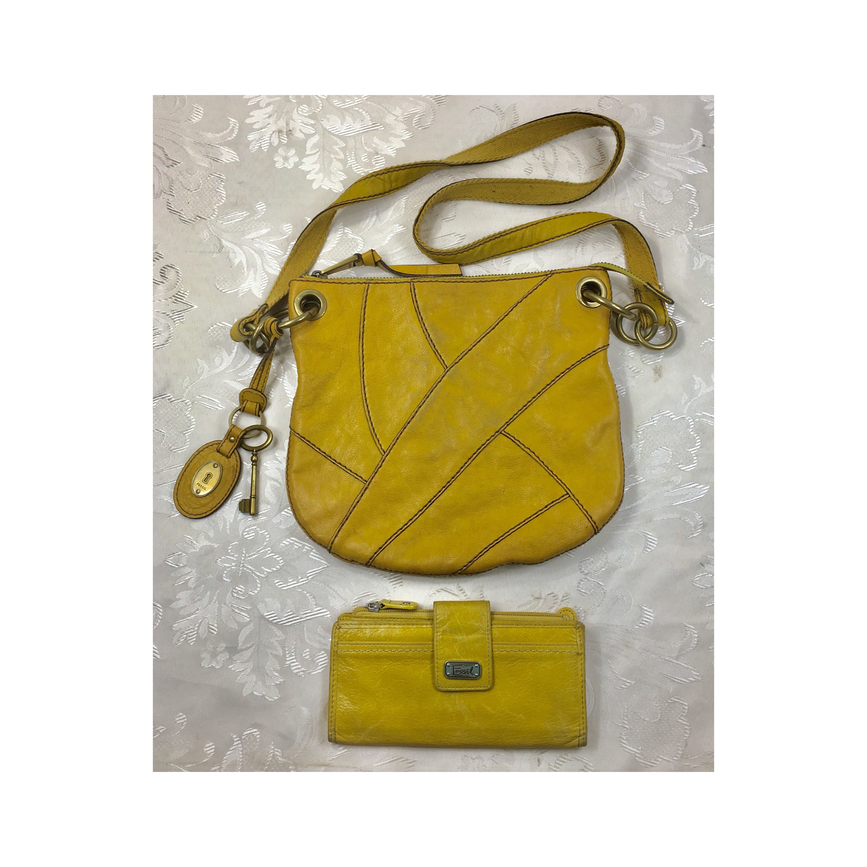 Yellow Fossil Purse 2024 favors