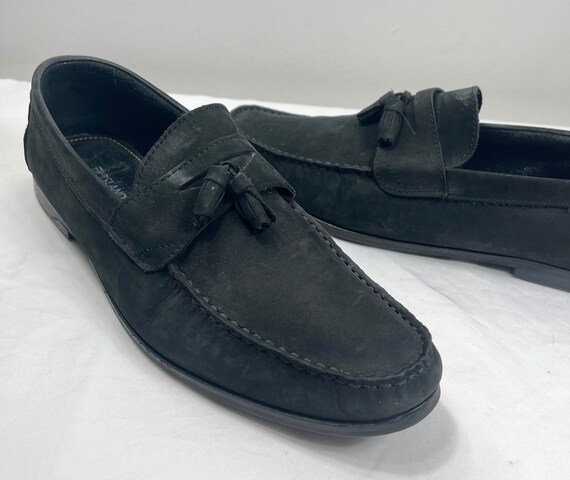Men's black loafers, Leather loafers, Tassel loaf… - image 9