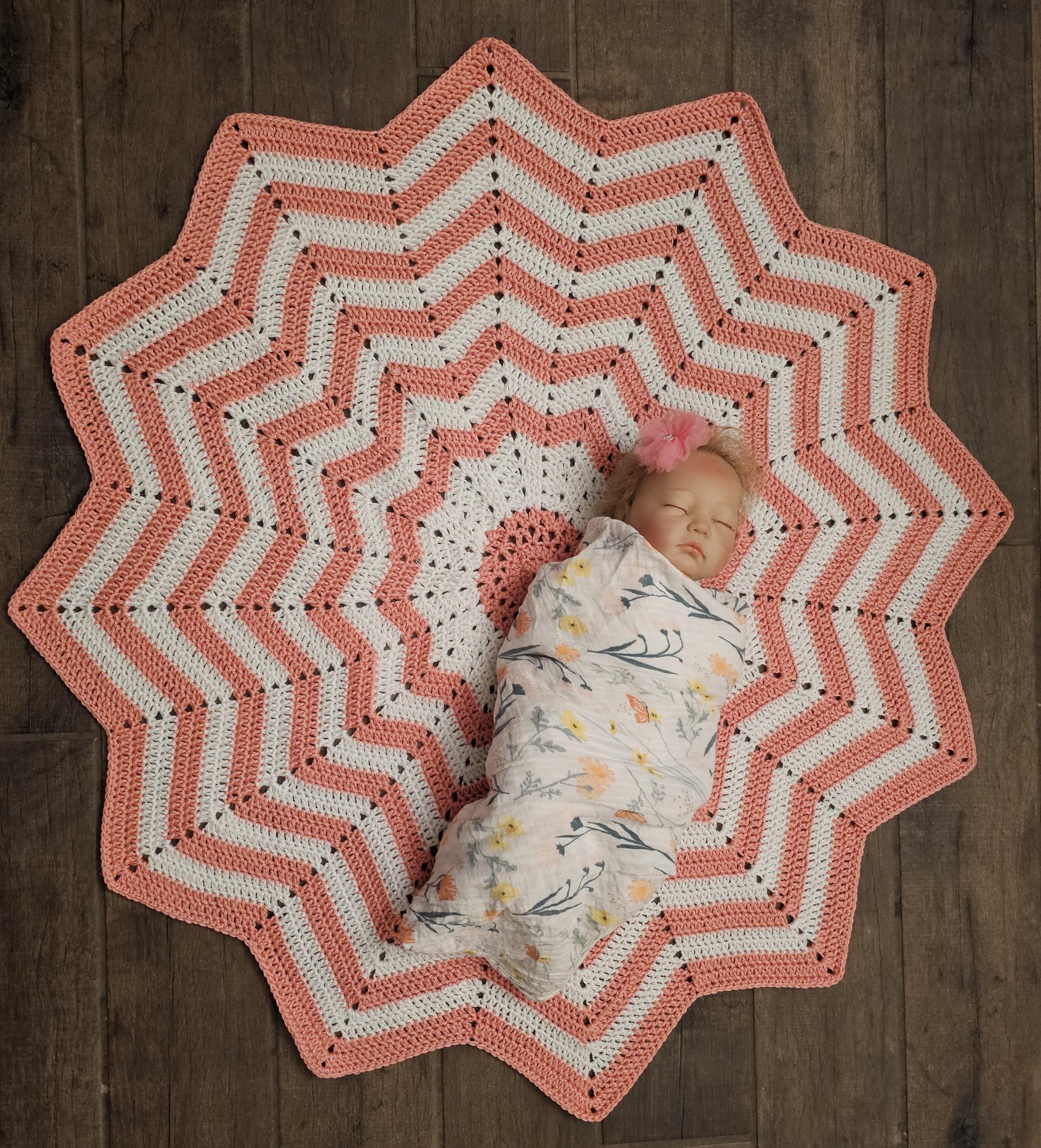 Stars Gazer Chevron Ripple Baby Blanket - Etsy