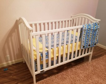 minions crib bedding set