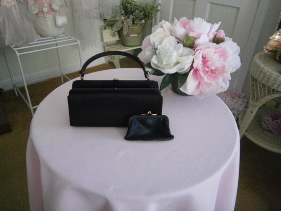 Vintage Coblentz Handbag W/Original Silk Coin Purs