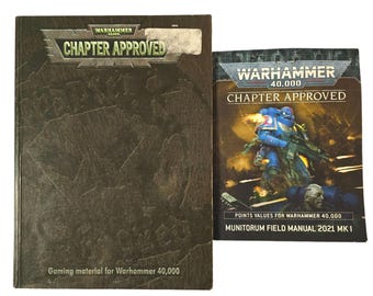Warhammer 40K Chapter Approved 2nd Book of Astronomicon/Munitorum Field Manual