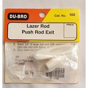 DU-BRO Lazer Rod Pushrod Exits 2 DUB502