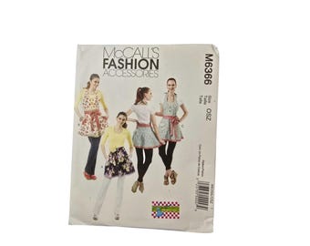 McCalls M6366 Apron Pattern OSZ Uncut Factory Folded