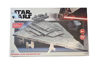 Star Wars Imperial Star Destroyer Model Set 342-Piece DIY Kit For Ages 8+