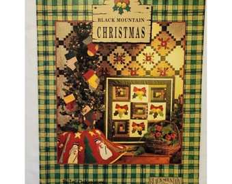 Black Mountain Christmas by Teri Christopherson Black Mountain Quilts Softcover