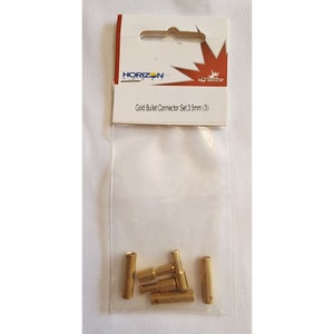 Dynamite Gold Bullet Connector Set 3.5mm 3 DYNC0043