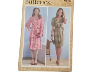 Butterick B6723 Misses Dress Sewing Pattern  Sizes L-XL-XXL