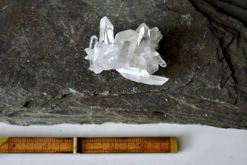Raw Clear Quartz Cluster Natural Crystal Geode Arkansas Etsy