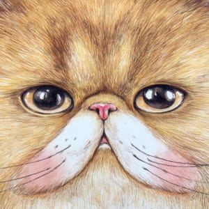 GEUM&#39;s Face (woven, linen+cotton, 40X90cm) DIY fabric for making ragdoll, cushions