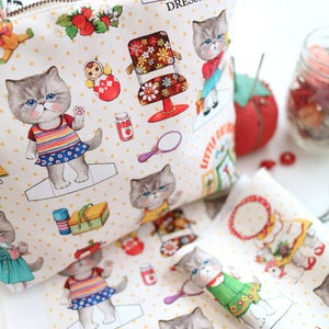 Fabric for Quilting&Sewing Paperdoll 1 110x90cm, cotton 100% image 5