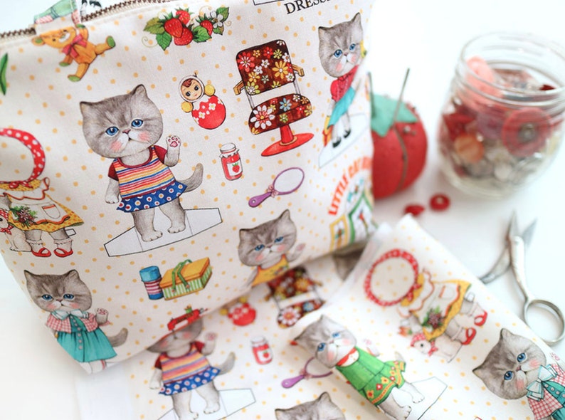 Fabric for Quilting&Sewing Paperdoll 1 110x90cm, cotton 100% image 5