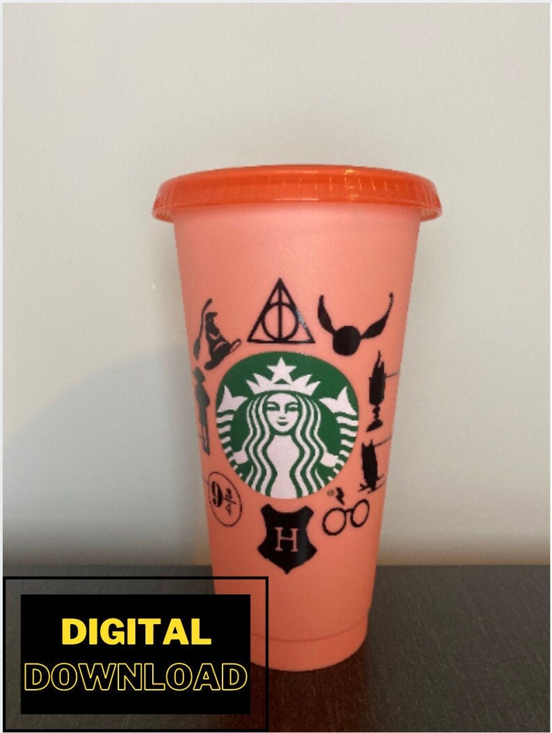 Download Harry Potter Starbucks Coffee SVG File Starbucks coffee ...