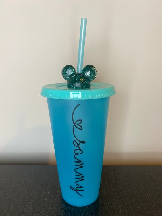 Make Your Own Mickey Straw Toppers - Making it in HER Shop 