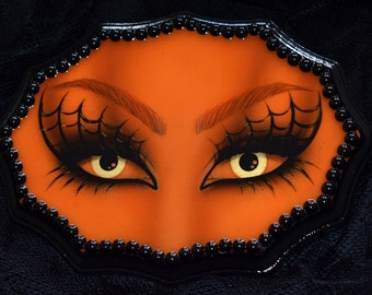 HALLOWEEN COLLECTION Pumpkin Glow Lover's Eye Painting