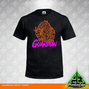 Guardian Druid T-shirt, Guardian T-shirt, World of Warcraft Inspired, Wow Tank T-shirt, Bear Tank T-shirt