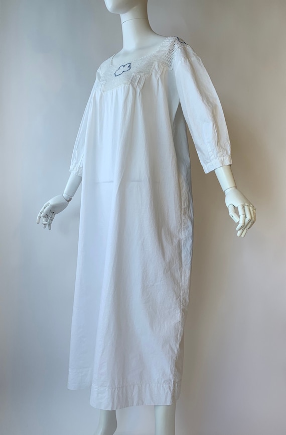 Antique Edwardian cotton dress boho chic