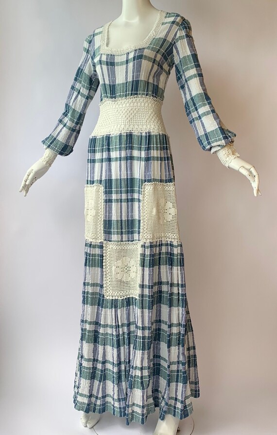 Vintage Gorgeous 1970’s Boho Dress Hippie Chic