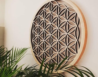 FLOR DE LA VIDA con cobre