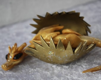 Baby dragon hatching