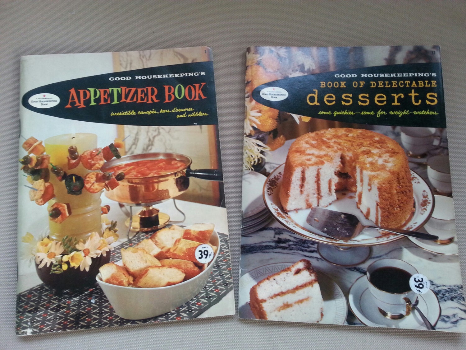 Vintage 1950 S Good Housekeeping Desserts And Appetizer Etsy