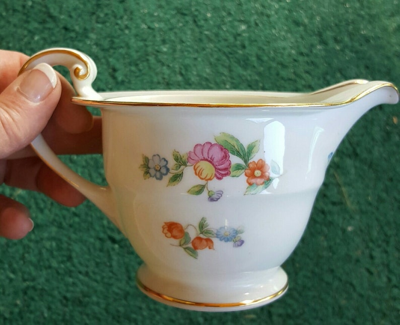 Rare Vintage Noritake Creamer Made in Occupied Japan Circa 1947 Pattern