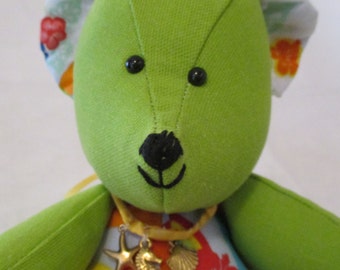SANDY; A colorful teddy to remind us that Summer is a state of mind!