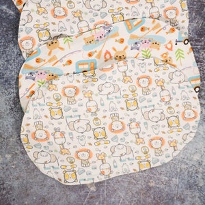 Baby Burp Cloth Sewing Pattern & Tutorial (PDF Download)