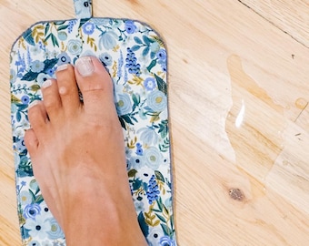 Floor Foot Mop PDF Sewing Pattern: Kitchen Cleaning Project