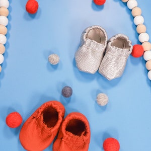 Leather Baby Shoe PDF Sewing Pattern - Faux Leather Downloadable Baby ...