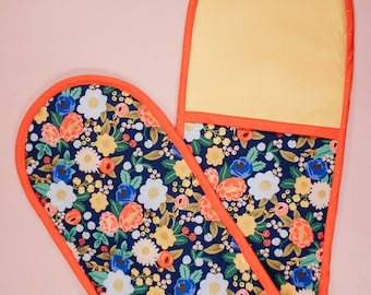 Double Oven Mitt Sewing Pattern: Beginner Kitchen Project (PDF Pattern)