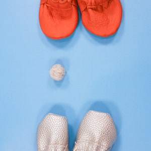 Leather Baby Shoe PDF Sewing Pattern - Faux Leather Downloadable Baby ...