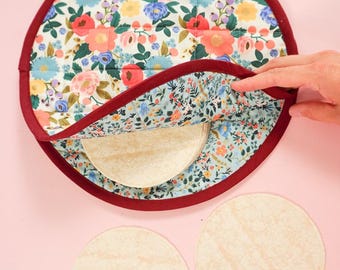 Tortilla Warmer Sewing Pattern: Beginner Kitchen Project (PDF Pattern)