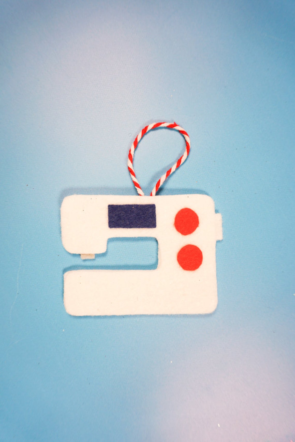 Sewing Machine Felt Ornament Patterns - Downloadable PDF Pattern Diy ...