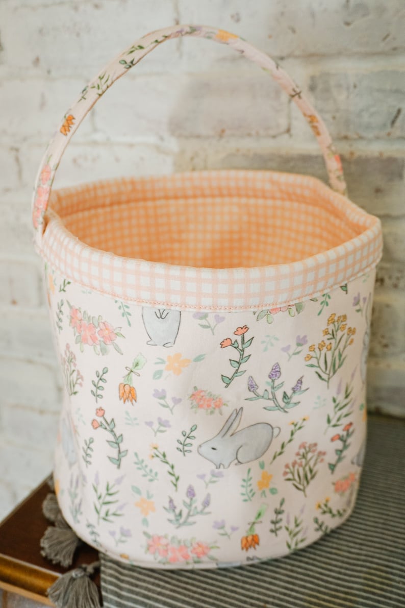 Fabric Bucket Sewing Pattern: DIY Basket Bin Organizer (PDF Pattern) - Etsy