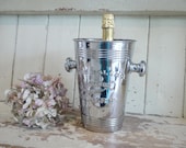 French Art Deco Champagne Bucket - Jacobert Colmar Champagne Bucket - Vintage French Champagne Bucket Vintage Champagne Bucket Wine Cooler